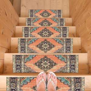 Tapis imprimé - Décoration personnalisable et lavable pour cuisine, salon, salle à manger, tapis d'escalier - Product Image 2