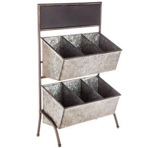 Maceta de suelo galvanizada Maceta Macetas de flores redondas de metal de nuevo diseño en precio al por mayor - Product Image 5