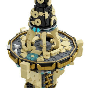 For Lego MOC Zelda Tower Sheikah for Hobby <b>Display</b> <b>Cases</b> - Product Image 5