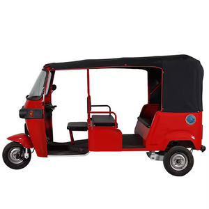 6-Passenger <b>Electric</b> <b>Tricycle</b> with 5000W Powerful Motor, Red Color - Product Image 3
