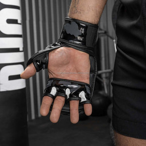 Guantes de Boxeo Unisex de Cuero PU con Logotipo Personalizado, Cierre de Gancho y Bucle, Colores Personalizados - Precios Razonables - Product Image 2