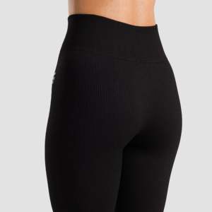 Leggings Deportivos Velocity Flex Sin Costuras, Diseño Personalizado, Color Negro, Cintura Alta, Transpirables, Spandex/Nylon, Tallas Grandes XXL y XS - Product Image 6