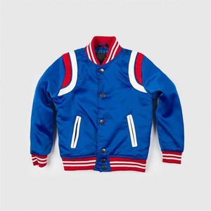 Chaqueta universitaria con letras de béisbol personalizada de alta calidad para hombre, chaqueta de lona al por mayor, bordado de chenilla, Mangas de cuero, Invierno - Product Image 1