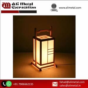 Moderno elegante madera natural ecológico hecho a mano candelabro linterna Juego de 2 para la decoración del hogar de Navidad - Product Image 6