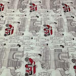 Tissu de coton pur Kora élégant de haute qualité léger fluide et polyvalent pour les robes de mode écharpes tenues de soirée - Product Image 6