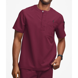 Cómodo Spandex Poliéster Hospital Scrub Sets Uniformes Higos Scrubs Sets Venta al por mayor Médico Hombres Mujeres Enfermería Scrub Sets - Product Image 6