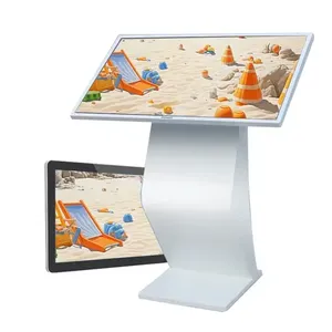 Smart Touch Screen <strong>Information</strong> Display <strong>Terminal</strong> for Shopping Mall Hotel and Public Service Interactive Touch <strong>Kiosk</strong> - Product Image 1