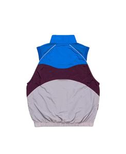 Veste Coupe-Vent Imperméable Rétro Vintage en Blocs de Couleur Unie Veste en Toile à Col Montant avec Capuche Logo Personnalisé Piste d'Extérieur pour Hommes - Product Image 4