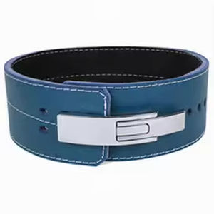 Customizable Leather Weightlifting Dipping <b>Belt</b> With Steel Chain Gym Fitness Exercise Weighted <b>Belt</b> Pull Deep Workout - Product Image 3