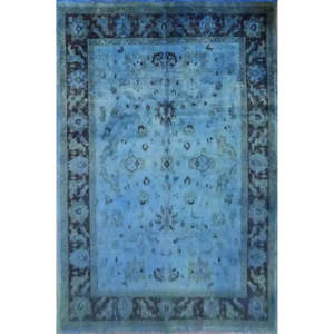 Tapis Tabriz luxueux de qualité supérieure, confectionné par un artisan expert, tissé avec de la laine et du coton naturels, style vintage, pour la maison et le salon. - Product Image 1