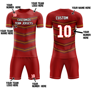 Maillot et short de Football pour adultes de haute qualité, ensemble complet avec tissu en Polyester, uniformes de Football et prix bas - Product Image 5