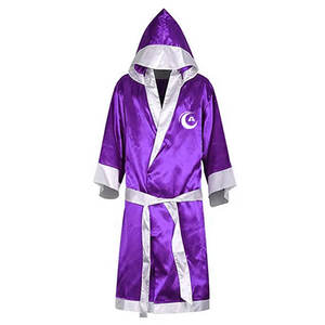 เสื้อคลุมชกมวยของผู้ชายชุดชกมวยออกแบบได้ตามที่ต้องการ - Product Image 1