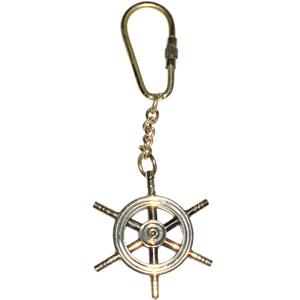Nautical Pocket Compass Keychain Brass Compass Outdoor Survival Waterproof 2025 New Design High Quality Indian Handicraft Item - Product Image 3