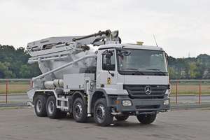 รถปั๊มคอนกรีตมือสอง Mercedes Benz ACTROS 3241 เครื่องยนต์ดีเซล 8x4 รุ่นปี 2020 กำลัง 302 กิโลวัตต์ ระยะส่งแนวตั้ง 120 เมตร ขาย - Product Image 3