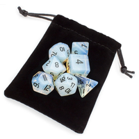 Dés en pierre de haute qualité, opale, cristal naturel, pierres précieuses de guérison reiki, pierres gravées, jeu de dés personnalisé, pierres de cristal vikings