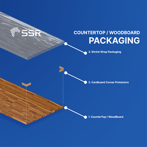 Dessus de table en bois-Dessus de table-Dessus de table en bois massif d'acacia huilé pour Brico/supermarché/distributeur - Product Image 4