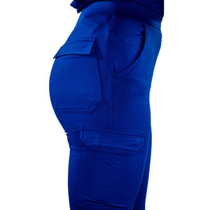 Uniforme Médico Veterinario de moda para hombres de talla grande, conjuntos de uniformes médicos bordados elásticos 2025 - Product Image 5