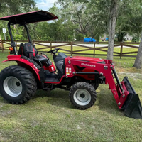 TRACTOR CARGADOR MAHINDRA 1626 DE ALTO RENDIMIENTO, 25.9 HP, 4X4, MOTOR DIÉSEL DE 3 CILINDROS, SISTEMA DE TRANSMISIÓN HIDROSTÁTICA DE 3 RANGOS EN VENTA