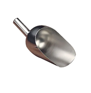 Pala de cuchara de comida multiusos de acero inoxidable 304, pala de Metal/Pala de hielo para diferentes lugares, cuchara de hielo - Product Image 1