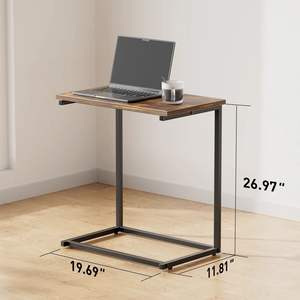 Mesa de centro de metal y madera antigua moderna Mesa auxiliar de diseño único para comedor o uso doméstico Fabricado exportado de la India - Product Image 1