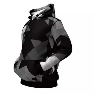 Nouvel arrivage de sweats à capuche en coton et polyester de qualité professionnelle pour hommes, manches longues, logo personnalisé par sublimation, dernier modèle hivernal - Product Image 2