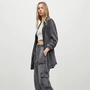 OEM Custom Factory Customized Women's Cargo <b>Pants</b> Casual Straight <b>Dance</b> Sweat <b>Pants</b> for Ladies - Product Image 4