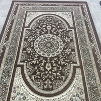 Tapis en polyester à poils longs, réversible, résistant, fabriqué à la machine, adapté aux animaux domestiques, doux, élégant, pour la décoration intérieure, un accessoire créatif indispensable, style méditerranéen