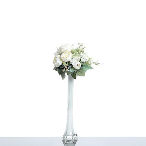 VTW0112WT-White Eiffel Tower <b>Vase</b>-12 Pieces 11.8cm Height 20mm Opening Diameter - Product Image 6