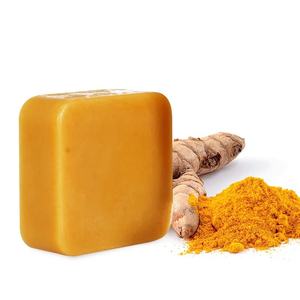 Etiqueta privada Limpieza corporal Jabón de cúrcuma hecho a mano personalizado Origen Vietnam ANGLE - Product Image 4