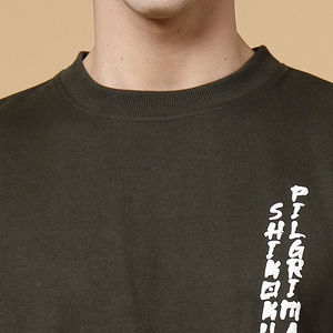 Survêtement décontracté en molleton de coton 100% respirant de haute qualité fabriqué sur mesure par le fabricant, coupe régulière, sweat-shirt et pantalon de survêtement - Product Image 5