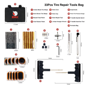 Kit de reparación de neumáticos P6209, kit de reparación de pinchazos, kit de reparación de neumáticos, bicicleta de tierra - Product Image 2