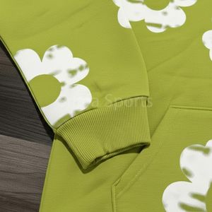 ชุดเซ็ตเสื้อฮู้ดดี้และกางเกงวอร์มเดนิมเทียร์ส คุณภาพสูง ทรงโอเวอร์ไซส์ สำหรับผู้ชาย - Product Image 6