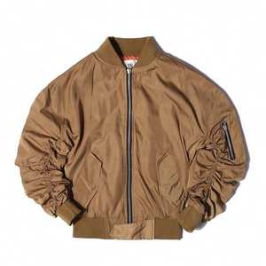 <b>Men's</b> Custom MA1 Pilot Bomber <b>Jackets</b> Wholesale Street Style Canvas <b>Flight</b> <b>Jackets</b> for <b>Men</b> - Product Image 3