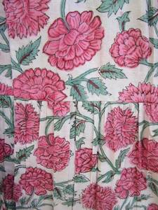 Feminine Charm Energetic Pink Applique Embellished Bodice Lace Fabric Women <b>Kimono</b> <b>Maxi</b> <b>Dress</b> With Drawstring for Adjustable Fit - Product Image 2