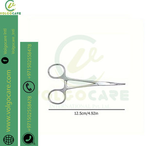 2 piezas de controlador de soporte de aguja Mayo Hegar 5,5 "puntas dentadas instrumentos quirúrgicos en estilo único - Product Image 3