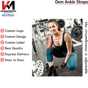 Sangle de cheville pour machine à câbles de gym, manchette de cheville pour kickbacks, extensions de jambes, exercices de fessiers, exercices d'abducteurs de hanche et de fessiers - Product Image 6