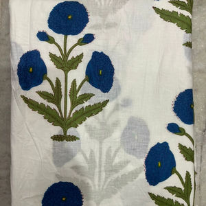 New Design Multicolor Wholesale Eco-Friendly 100% Cotton Indian Garment Fabric Floral Hand Block Screen Print Home Decor <b>Bags</b> - Product Image 3