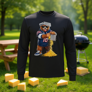 Maglietta a maniche lunghe con orso, grattugia per formaggio, cappello e occhiali da sole - Categoria Prodotti Promozionali - Product Image 3