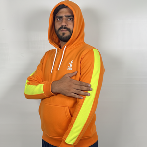 Sweat-shirts en molleton épais anti-boulochage 100% coton, brodés, pour l'extérieur, chauds, confortables, durables, basiques - Product Image 5