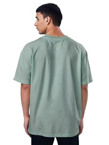 Options de taille personnalisée Qualité supérieure 300gsm 100% coton Épaule tombante T-shirts pour hommes Style Streetwear-Couleur personnalisée - Product Image 2