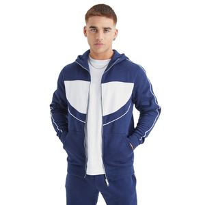 Unisex XL Zip-Up Hoodie Chándal Conjunto de chándal Lavado ácido de alta calidad Fleece Transpirable Ecológico Regular Fit Winter Plus - Product Image 3
