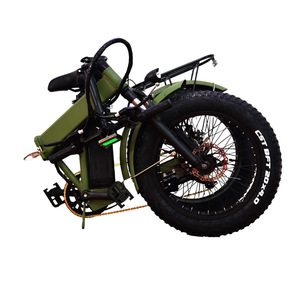 Bicicleta Eléctrica Plegable de Alta Calidad, Nueva, para Nieve, Transporte Económico, Batería de Litio de 48V 500W, Híbrida de Montaña - Product Image 1