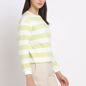 Nouveau sweat-shirt pour femme avec uni à la mode à manches longues personnalisé couleur unie polaire Fitness pas cher prix élégant femmes sweat - Product Image 6