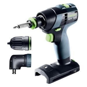Juego de Taladro Atornillador Inalámbrico Festool TXS 18-Basic, Herramienta Eléctrica Esencial - Product Image 1