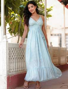 Une nouvelle robe longue d'été pour femmes, avec un style amincissant à la mode - Product Image 5