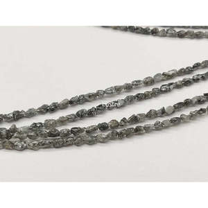 Perles de diamant gris naturel non taillées 100% naturelles 2-3 mm Diamants fantaisie de couleur naturelle - Product Image 1