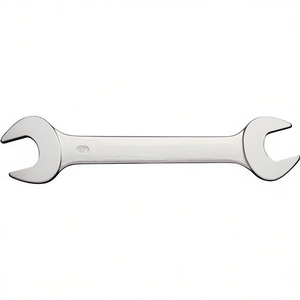 GEDORE Chrome-Plated 6 19 X 24 mm Double <b>Open</b>-<b>End</b> Wrench 250 mm Length Shop Tool - Product Image 3