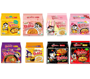 La mejor calidad Samyang Cheese Hot Chicken Ramen 145g Paquete de 4 sabores Fideos picantes coreanos Comida instantánea Venta al por mayor Suministro de fábrica - Product Image 5