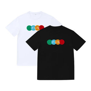 Camisetas de Hombre de Secado Rápido y Transpirables, Ajustadas, de Manga Corta, 100% Algodón, Camisetas Bordadas de Alta Calidad para Hombre en Venta - Product Image 1