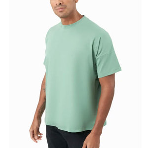 Camiseta de hombre de color sólido, prenda omfortable de mejor precio, 100% - Product Image 2